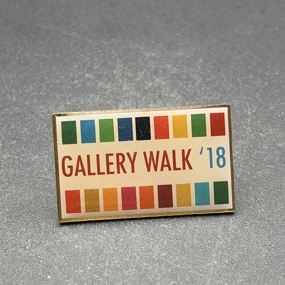 Gallery‎ Walk 2018 Lapel Hat Pin
